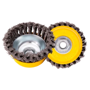 UYUS CUP WIRE BRUSH TWISTED 3"