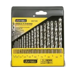 UYUS DRILL BIT HSS 19PCS SET