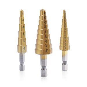 UYUS STEP DRILL BIT 3PCS SET