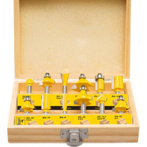 UYUS ROUTER BIT 12PC SET 6MM