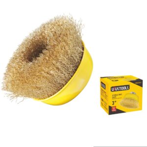 UYUS CUP WIRE BRUSH CRIMMPED 5"