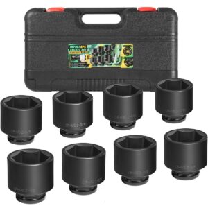 IMPACT SOCKET SET 1" 8PCS