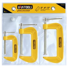 UYUS G CLAMP 3PCS SET 3" 4" 5"
