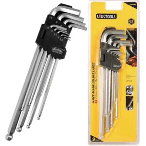 UYUS HEXAGON KEY 9PC SET LONG 1.5-10MM YAA903