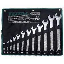 TOTAL COMBINATION SPANNER 12PC SET 6-32MM
