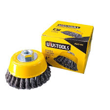 UYUS CUP WIRE BRUSH TWISTED 4"