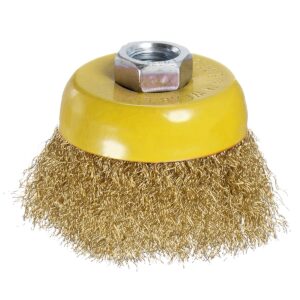 UYUS CUP WIRE BRUSH CRIMMPED 3"