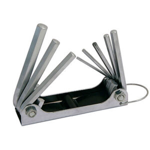 UYUS HEXAGON KEY 8PC SET FOLDING 2.5-10MM
