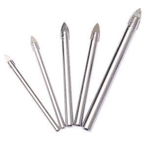 UYUS DRILL BIT GLASS 5PC SET ROUND SHAFT